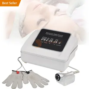 Beleza Spa Salão Uso EMS Microcorrente Luvas Rosto Lifting micro atual máquina rf massagem de rádio frequência Dispositivo Toning Facial