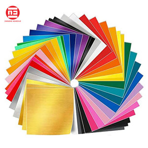 Tự Dính Màu PVC Chất Liệu Màu Cắt Vinyl DIY Đồ Họa Vĩnh Viễn Vinyl Sheets - Product Image 1