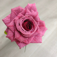 Promo! Bunga Mawar Artificial Tangkai Panjang 48cm, Mawar Palsu Realistis untuk Hadiah Valentine, Dekorasi Pernikahan