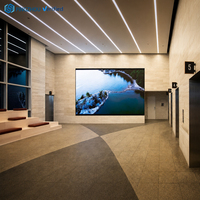 Pantalla LED Interior Ultrafina P2P2.5mm de 640x480mm, Pantalla LED de Alta Definición a Todo Color para Interiores, Pantalla LED de Paso Pequeño, Video Wall LED