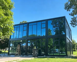 Two-story Movable Modular Container <b>House</b>; Prefabricated Cabins Available in 20-foot and 40-foot Sizes - Product Image 2