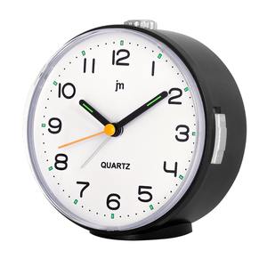 RELOJ DESPERTADOR DE CUARZO NEGRO - Product Image 1