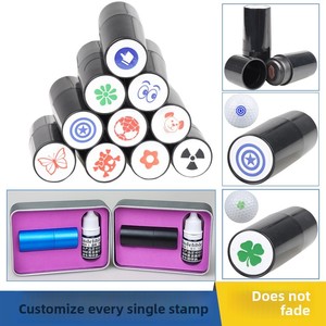 Sello Personalizado para Pelotas de Golf con Logotipo, Tinta Impermeable de Secado Rápido, Resistente a la Decoloración, para Marcar Pelotas de Golf, Regalo DIY para Golfistas - Product Image 1