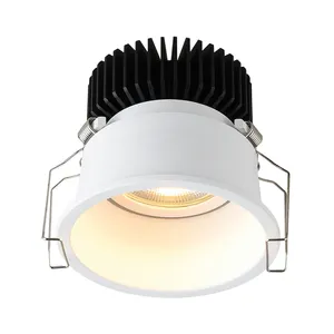 Tunable सफेद स्पॉट 20W छत कास्ट नीचे प्रकाश Dimmable 18W Downlight एम्बेडेड समायोज्य सिल का नेतृत्व किया