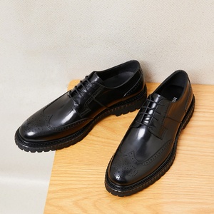 Zapatos de Hombre de Cuero Italiano con Cordones, Calzado Formal Hecho a Mano, Zapatos de Boda de Alta Calidad al por Mayor - Product Image 6