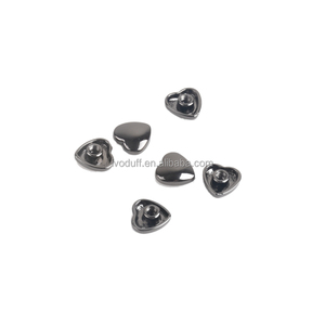 Màu sắc khác nhau 10mm kim loại hình trái tim Túi xách may mặc da vít Đinh tán Stud - Product Image 4
