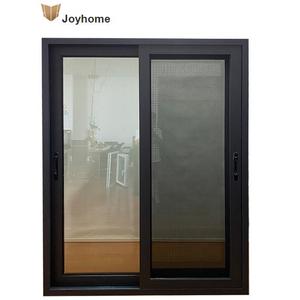 Usine de <span class=keywords><strong>porte</strong></span> <span class=keywords><strong>coulissante</strong></span> moderne en aluminium à panneaux multiples personnalisée sécurité anti-ouragan étanche pour les intérieurs de balcon avant - Product Image 2
