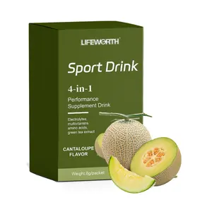 Lifeworth Instant Hydration Electrolyte Powder For Sports Men Pre Workout Sport Supplement Solid Drink Hydration