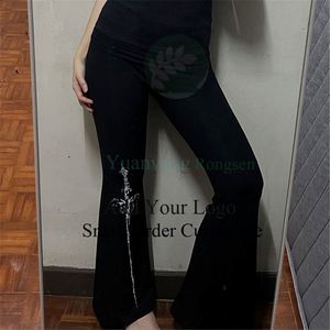 Nuovi Pantaloni Yoga da Donna Effetto Nudo a Zampa d'Elefante - Product Image 4