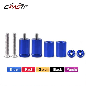 Columnas Elevadoras para Capó de 18.5mm x 25mm, Rojas, de Aluminio, para Modificación y Mejora de Capó de Coche, Ajuste Universal - Product Image 3