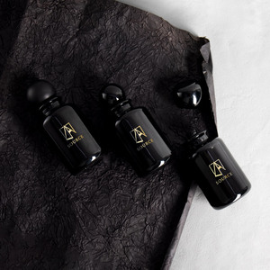 ขวดน้ำหอมฝาทรงกลมขนาด30มล. 50มล. 100มล. สีดำสดใสขวดน้ำหอม - Product Image 5