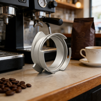 Anneau collecteur de grains de café rotatif AY-FQ54 54 mm, anneau doseur exclusivement pour les poignées de machine à café Platinum série 8