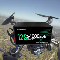 Batterie à État Solide Haute Densité 10C 6S/12S/18S/24S 64000mAh/87000mAh 23.7V pour Drones à Usage Intensif