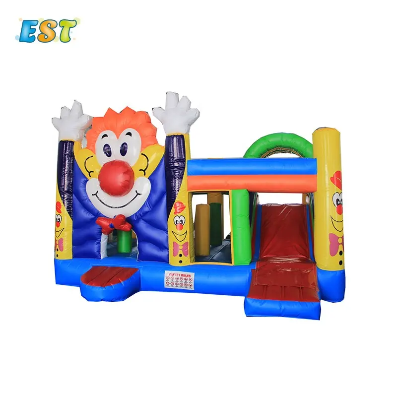 Supplier Commercial Jumping Bouncer Balls Bouncy Castle Water Slide Bounce House Inflatable Castle for Sale EST China Stelvio