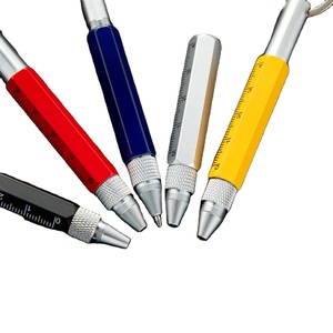 Mini Multifunction 1.0mm for Stylus Tool <b>Pen</b> 6 in 1 Screen Touch Screwdriver with Key Ring Metal Ballpoint <b>Pens</b> - Product Image 3