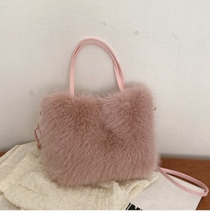 Fashion Trend Plush Design Women's <b>Handbag</b> Shoulder Crossbody <b>Handbag</b> Women's <b>Small</b> <b>Handbag</b> - Product Image 3