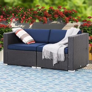 YILIN Muebles de jardín de ratán de lujo para exteriores Juego de muebles de patio Juego de sofás para exteriores - Product Image 3