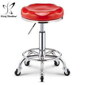 Taburete Hidráulico Moderno y Duradero de Lujo para Salón de Belleza, Carrito para Peluquería de Uso Comercial - Product Image 5