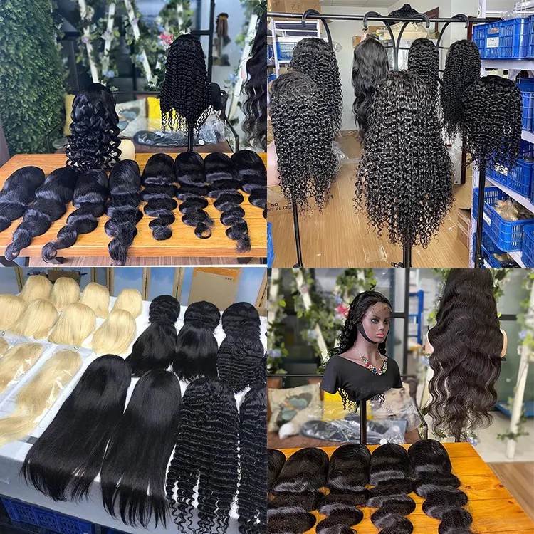 Alibaba Online Shopping Virgin Remy Raw Indian Cuticle Aligned Full Transparent Hd Lace Human Hair Wigs For Black Women