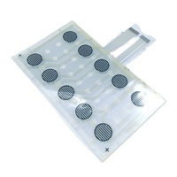 Teknologi Khusus Harga Terjangkau Peralatan Rumah Tangga Keypad Membran Overlay Grafis Struktur Tahan Air Bahan PET/PC Kubah Logam