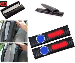 Coussinets de <span class=keywords><strong>ceinture</strong></span> de sécurité universels en fibre de carbone OUDI de qualité supérieure avec logo personnalisé Modèle OD-SBC53 - Product Image 6