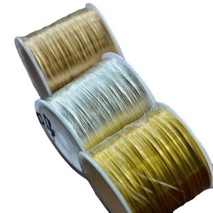Alambre de cobre Saining, color dorado y plateado, resistente a la decoloración, para la fabricación de joyas, manualidades, accesorios para horquillas, 079 - Product Image 5