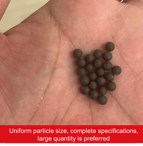 Billes en céramique de tourmaline, directement de l'usine, non métalliques, pour le traitement de l'eau et la santé, billes en céramique de tourmaline noire - Product Image 5