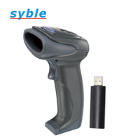 Lecteur de codes-barres laser sans fil 1D Syble XB-5066R avec récepteur 2.4G pour l'inventaire d'entrepôt et PDA