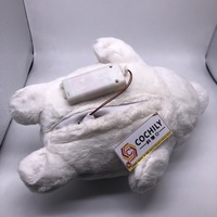 Drôle Dormir Ronflement peluche Ours Polaire jouet Animal en peluche Ours blanc jouet Personnalisé avec Mouvement Batterie jouets en peluche