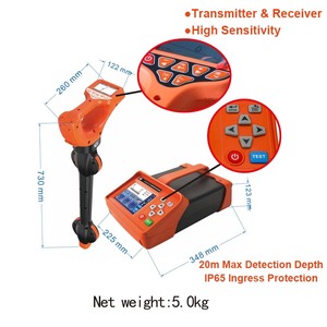 Sistema Profesional de Localización de Fallas en Cables Subterráneos de Alta Tensión de 35kV con Reflectómetro de Dominio Temporal (TDR) - Product Image 3