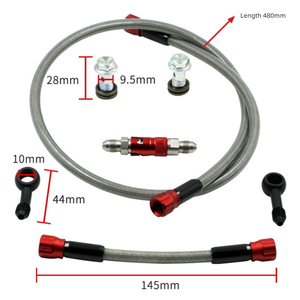 Accessoires de modification pour moto tout-terrain : Raccord rapide AN3 pour étrier de frein et coupure de circuit d'huile - Product Image 2