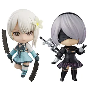 10CM Nendo PVC Anime Figure NieR Automata 1475 YoRHa No.2 tipo B 1705 PVC Action Figures bambola giocattoli Manga Figurine