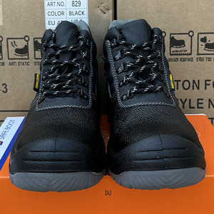 LIGHT BEARER 829 Scarpe Antinfortunistiche Antiscivolo a Taglio Medio per Edilizia, Miniera e Industria, <span class=keywords><strong>Stivali</strong></span> da Lavoro per Uomo - Product Image 3