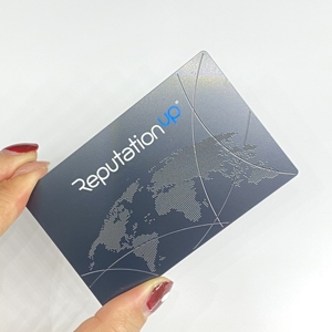 ผลิตภัณฑ์ใหม่ชุบโลหะอลูมิเนียมบัตรธนาคารนามบัตรเปล่า - Product Image 3