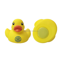 Course de Canards Annuelle Bon Marché, Bain Gonflable en Plastique de Course Flottante verticale en Caoutchouc avec Chiffres et Logos