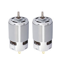 Motor Listrik DC Brushless 775 Torsi Tinggi 12V/24V Motor Magnet Permanen Poros 5mm Berperingkat IP55 untuk Pompa Air