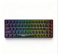 Clavier mécanique JEDEL personnalisable à montage Gasket, échangeable à chaud, disposition 60% 75%, rétroéclairage RGB, pour le gaming
