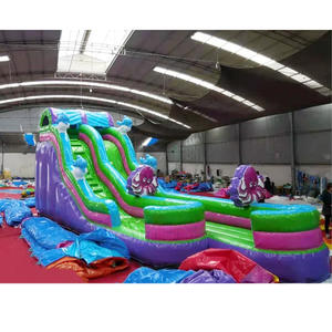 Tobogán Inflable de PVC Resistente para Parque Acuático, Diseño Nuevo a Precio de Fábrica, Tobogán Inflable de Medusas para Niños y Adultos - Product Image 1
