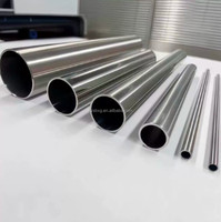 Tubo de Aleación Inoxidable sin Costura, Estándar ASTM, Acabado Superficial 2B, Grados 304/316L, Uso en Construcción, Venta Directa de Fábrica