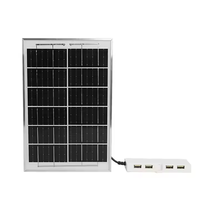 Mini kit de panneau solaire portable 15W 5V Module de charge USB photovoltaïque de type N Panneau solaire universel à bas prix