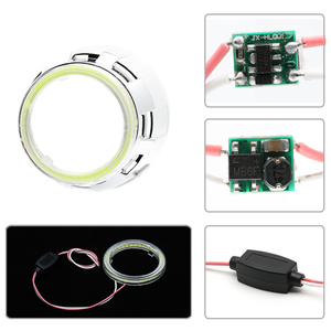2 Stück Tagfahrlicht Autoscheinwerfer mit Angel <span class=keywords><strong>Eyes</strong></span> LED Halo Ring DRL 12V 60MM 70MM 80MM 90MM 100MM 110MM 120MM - Product Image 5
