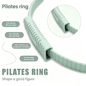 High Quality Customized Silicone Pilates <b>Circle</b> Fitness Wholesale Body Building Yoga Pilates <b>Ring</b> Training <b>Ring</b> for Home Gym - Product Image 5