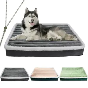 LovePaw vendita calda personalizzata autunno inverno calda cuccia per cani di lusso Anti-morso cuscino per animali domestici materassino letto per cani di lusso