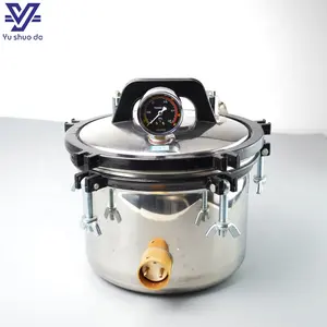 Laboratory cheap medical autoclave steam sterilizer stainless steel 8L autoclave sterilizer machine made in china