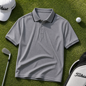 Custom Logo <b>Mens</b> <b>Polo</b> <b>Shirt</b> Plus Size Cotton Short <b>Sleeve</b> Golf <b>Shirt</b> for Branding Work Uniforms or Team and Event Outfits - Product Image 5