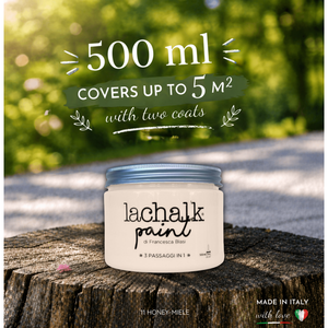 11 HONEY 500 ml LaChalk the evolution of <b>chalk</b> paint Where <b>chalk</b> meets resin: Hybrid <b>Chalk</b> Resin Paint made in Italy - Product Image 2