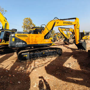 Excavatrice Hyundai 220LC-9S d'occasion d'origine coréenne, 22 tonnes, excavatrice sur chenilles remise à neuf, moteur principal, pompe, <span class=keywords><strong>grande</strong></span> vente - Product Image 3