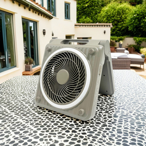 Mini <span class=keywords><strong>Ventilador</strong></span> Eléctrico Recargable de Escritorio con Luz LED - Product Image 1