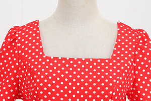 Robe Vintage sans manches style rockabilly pour femmes, vêtements rétro <span class=keywords><strong>pin</strong></span> <span class=keywords><strong>up</strong></span> des années 1950 - Product Image 4