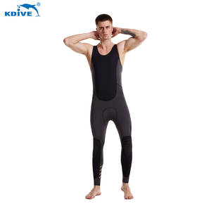 KDIVE カスタムメイド 2-5MM ネオプレン製 水泳・サーフィン用スーツ ロングジョン ウェットスーツ - Product Image 4